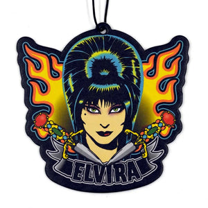 Elvira Tattoo Flames Air Freshener