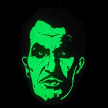 Load image into Gallery viewer, Vincent Price Classic Glow In The Dark Air Freshener
