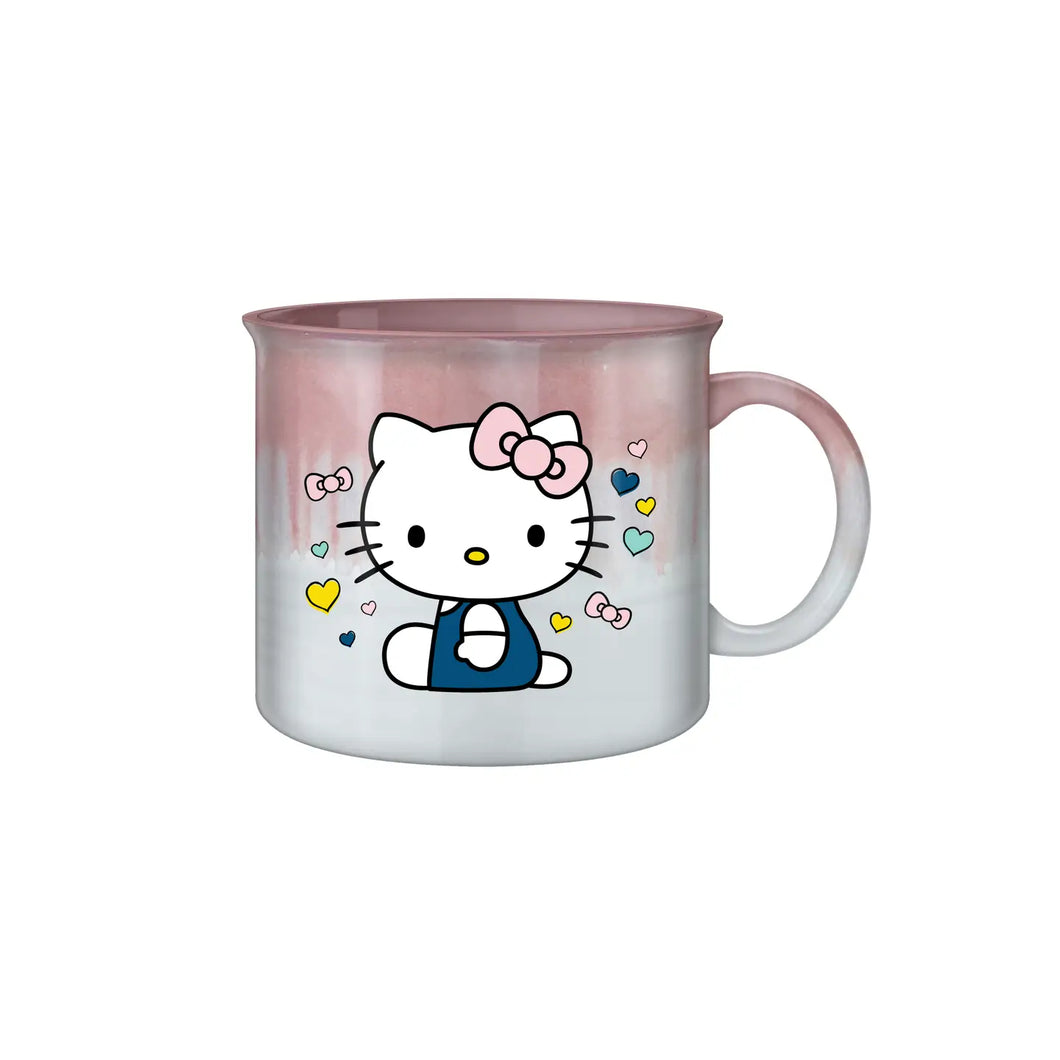 Hello Kitty Reactive Ceramic Camper Mug
