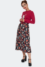 Load image into Gallery viewer, Puppies and Kittens Valentine Skirt
