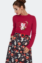 Load image into Gallery viewer, Puppies and Kittens Valentine Skirt
