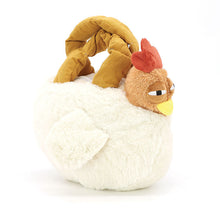 Load image into Gallery viewer, Suspicious Chicken Plush Purse
