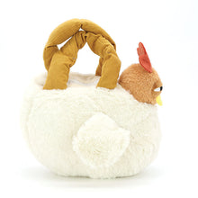 Load image into Gallery viewer, Suspicious Chicken Plush Purse
