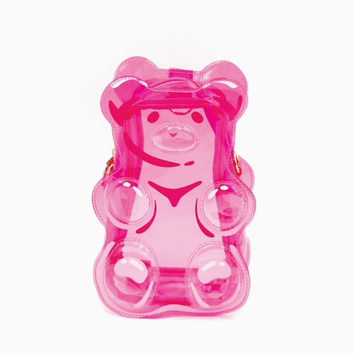 Pink Gummy Bear Jelly Purse