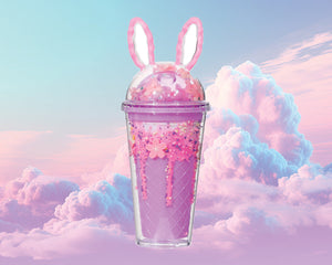 Sakura Bunny Purple Tumbler