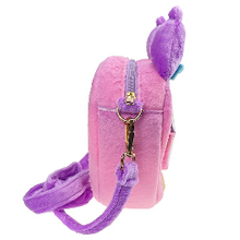 Load image into Gallery viewer, Kuromi Loves U Plush Heart Purse
