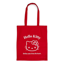 Load image into Gallery viewer, Hello Kitty Red Cotton Tote Bag
