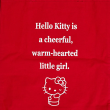 Load image into Gallery viewer, Hello Kitty Red Cotton Tote Bag
