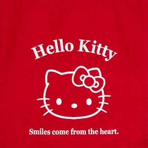 Hello Kitty Red Cotton Tote Bag