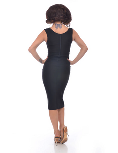 Black Diva Wiggle Dress