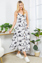 Load image into Gallery viewer, Crystal Cat Cami Maxi Dress
