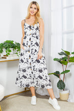 Load image into Gallery viewer, Crystal Cat Cami Maxi Dress
