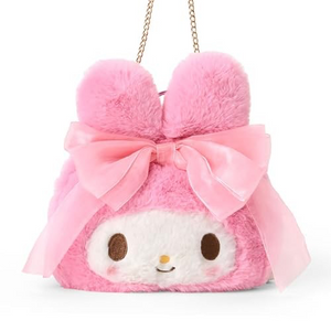 My Melody Ribbon Princess Plush Shoulder Purse