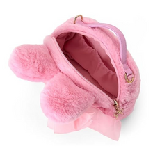 Load image into Gallery viewer, My Melody Ribbon Princess Plush Shoulder Purse
