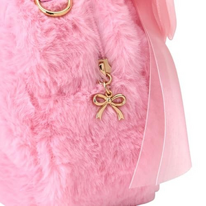 My Melody Ribbon Princess Plush Shoulder Purse