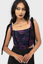 Load image into Gallery viewer, Nightbloom Corset Top
