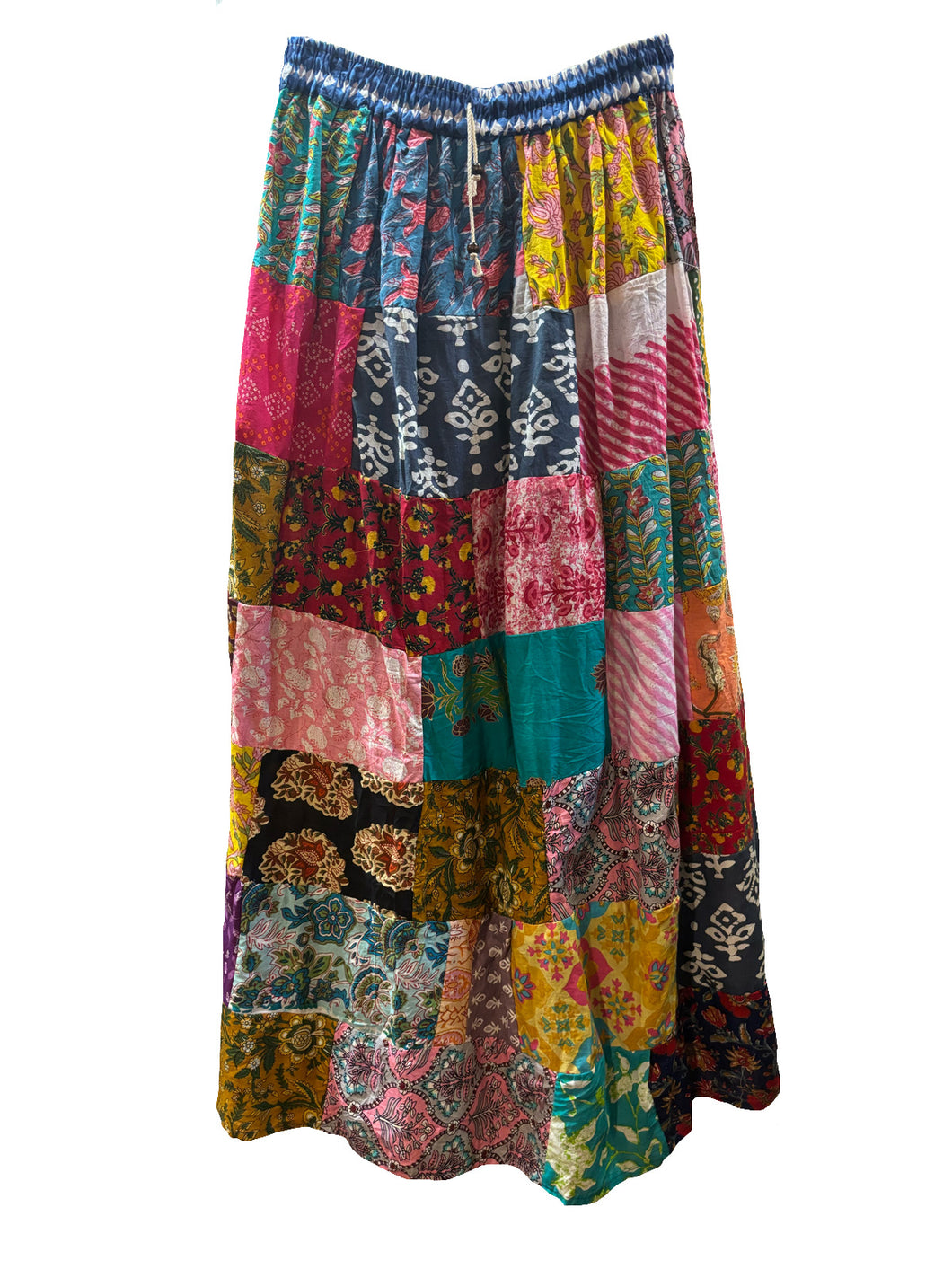 OOAK Cotton Patchwork Maxi Skirt- More Styles Available!