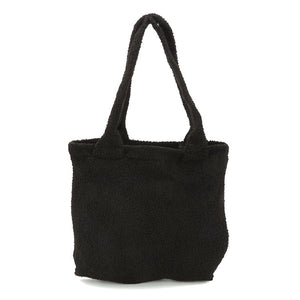 Furry Black Cat Tote Bag