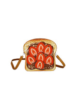 Load image into Gallery viewer, Strawberry Chocolate Toast Crossbody Purse
