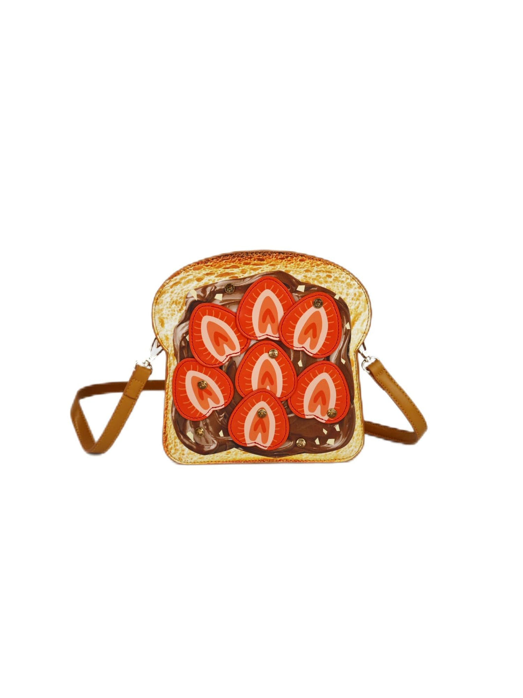 Strawberry Chocolate Toast Crossbody Purse
