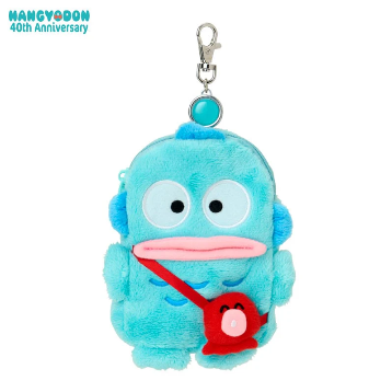 Hangyodon Plush Retractable ID Badge Holder