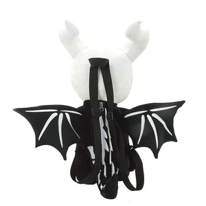 Skeleton Dragon Plush Mini Backpack