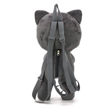 Load image into Gallery viewer, Skeleton Cat Plush Mini Backpack
