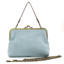 Load image into Gallery viewer, Frog in the Lily Pond Vintage Kisslock Purse

