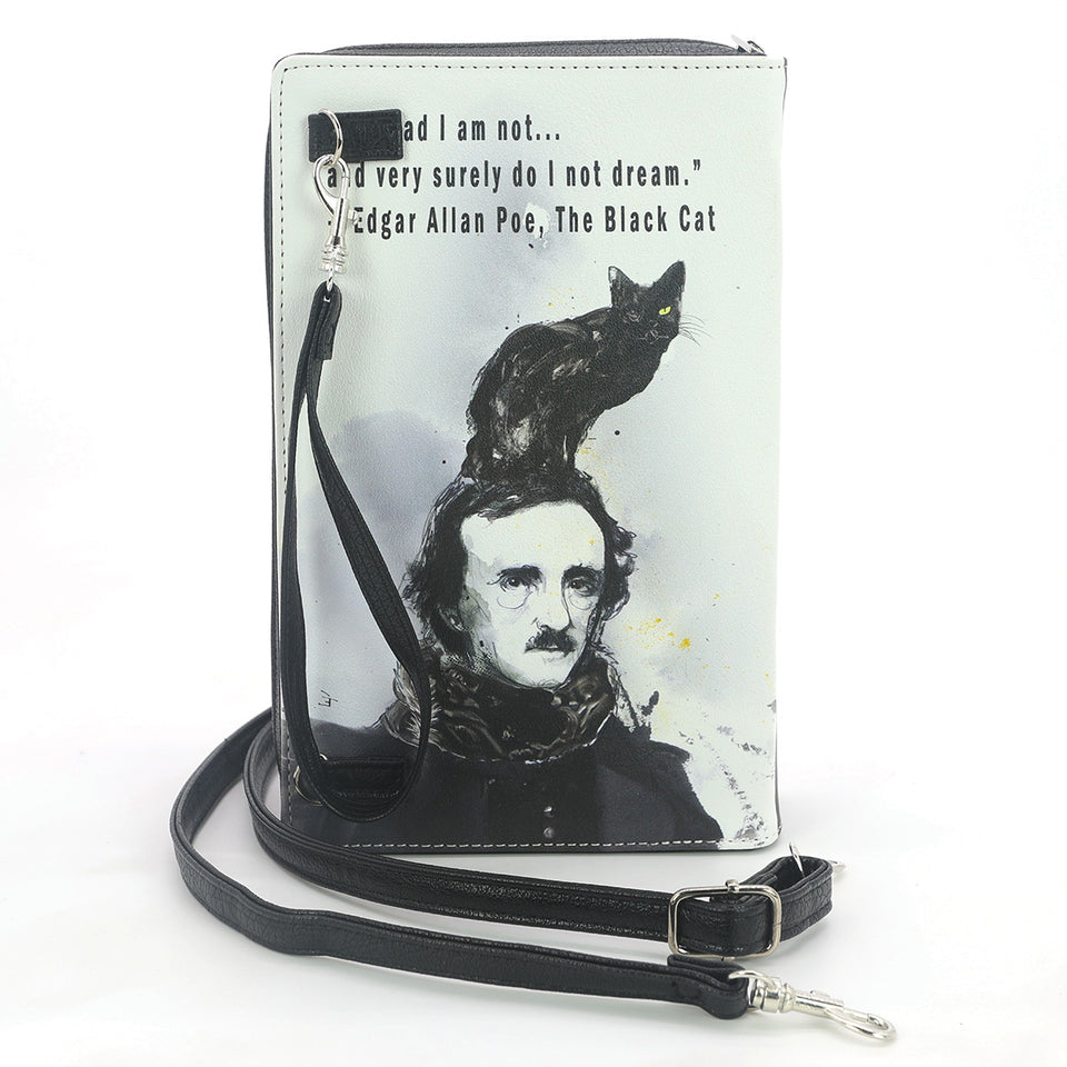 The Black Cat Edgar Allan Poe Book Purse
