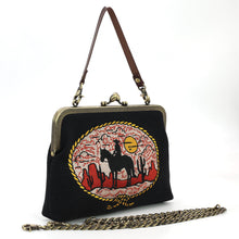 Load image into Gallery viewer, Howdy Cowgirl Vintage Kisslock Purse
