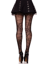 Load image into Gallery viewer, Spiderweb Net Tights
