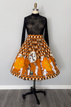 Load image into Gallery viewer, Kewpie Vintage Witch Gathered Skirt
