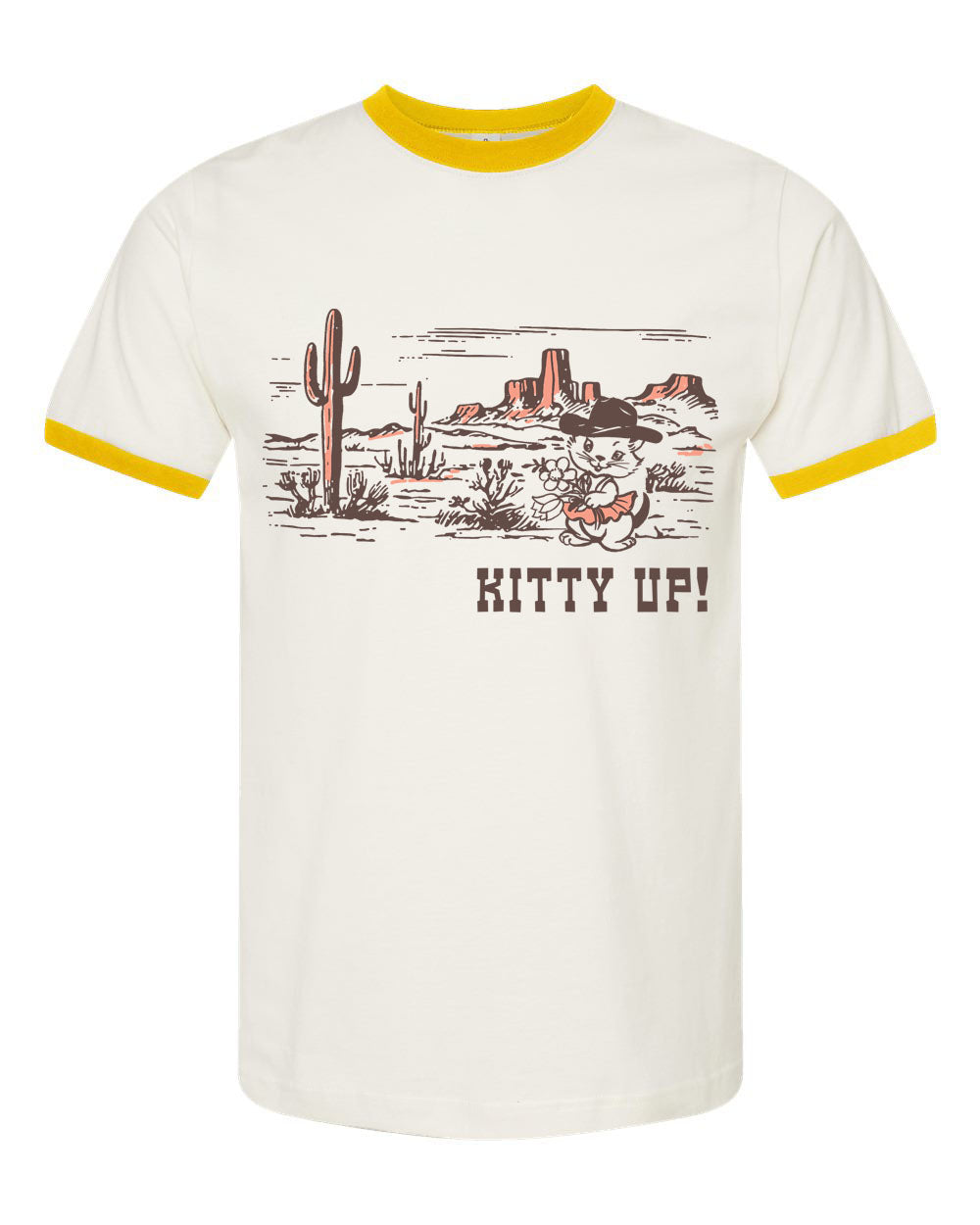 “Kitty Up!” Vintage Style Top