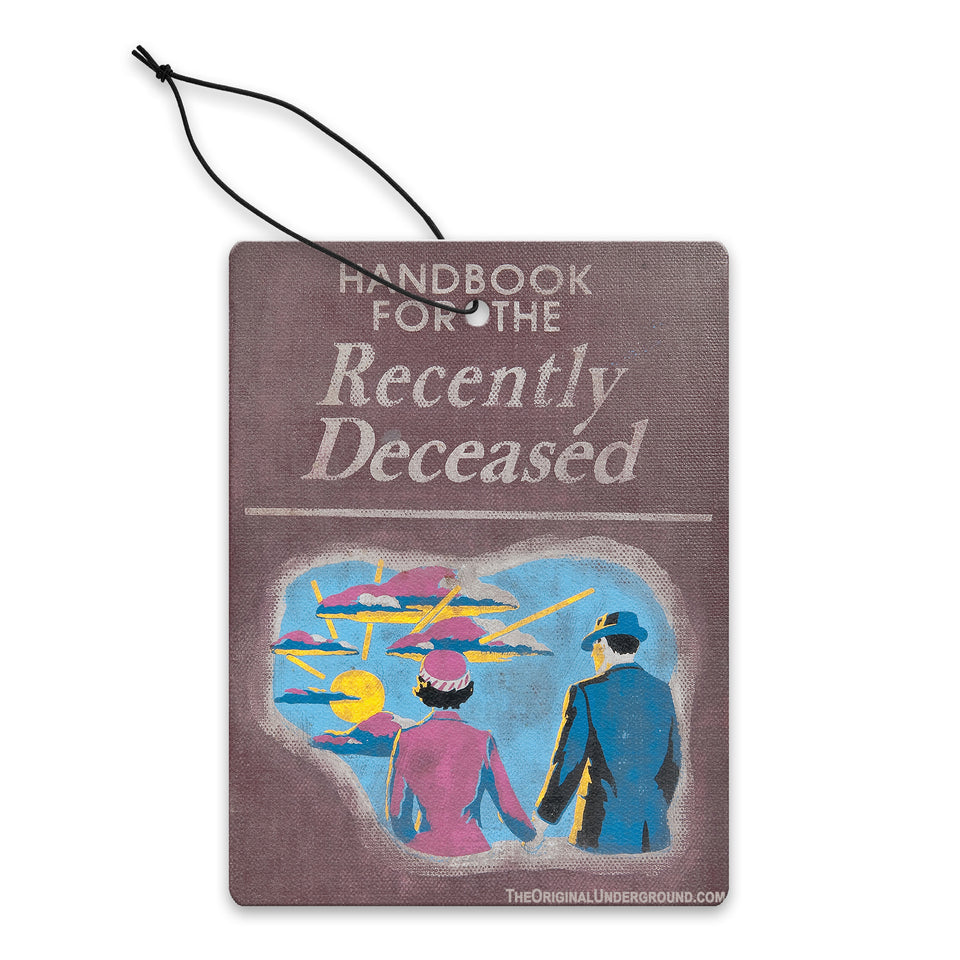 Handbook For The Recently Deceased Air Freshener