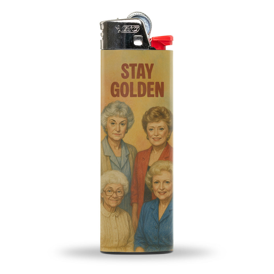 “Stay Golden” BIC Lighter