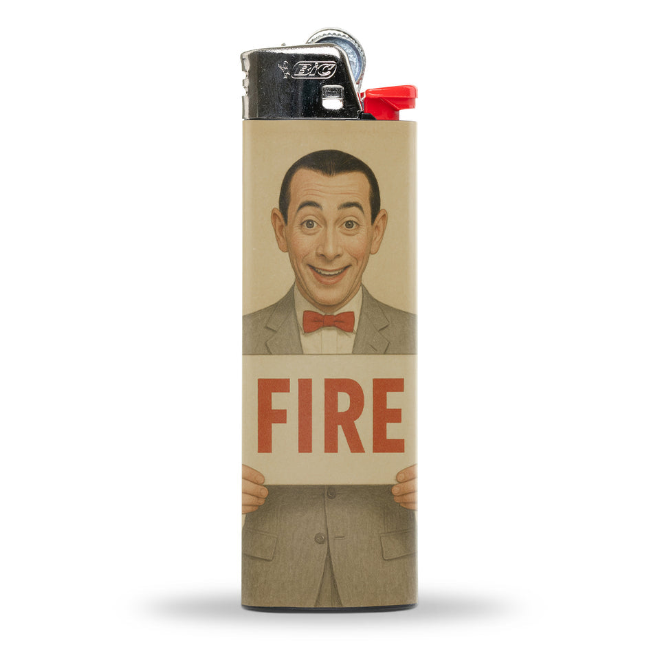 The Word of the Day is “Fire” BIC Lighter