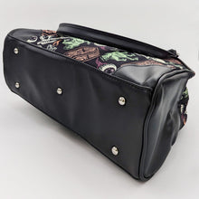 Load image into Gallery viewer, Coffins and Skulls Bowler Style Purse
