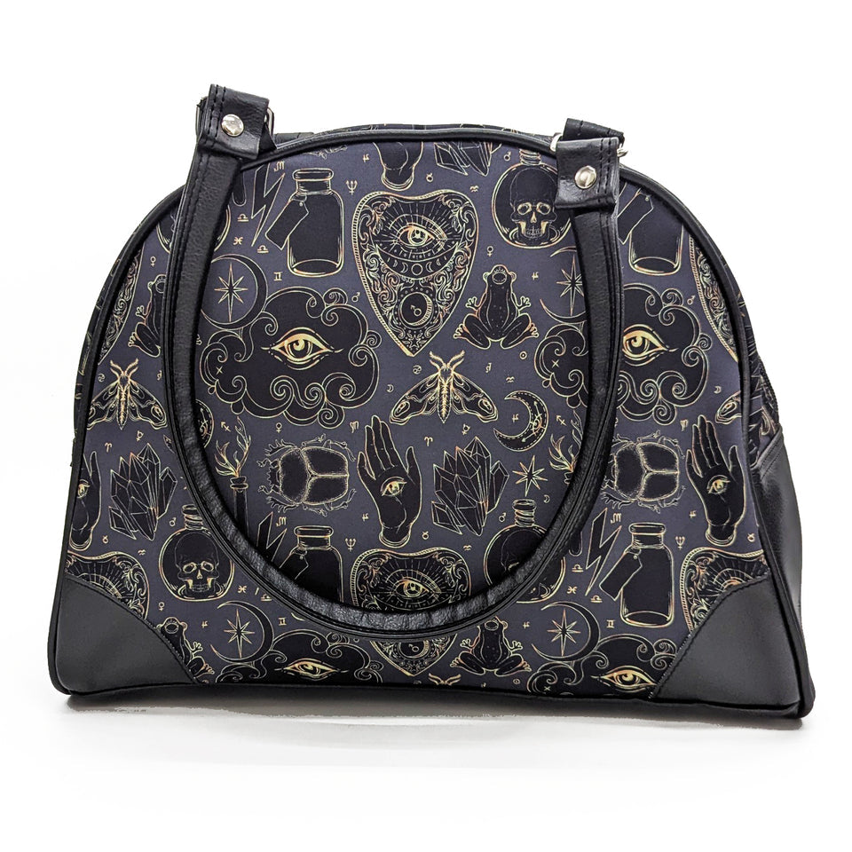 Masonic Esotericism Bowler Style Purse