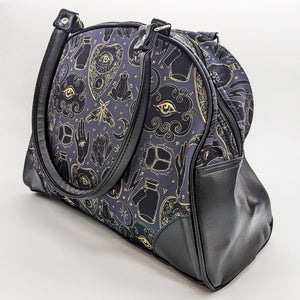 Masonic Esotericism Bowler Style Purse