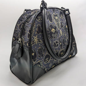 Masonic Esotericism Bowler Style Purse