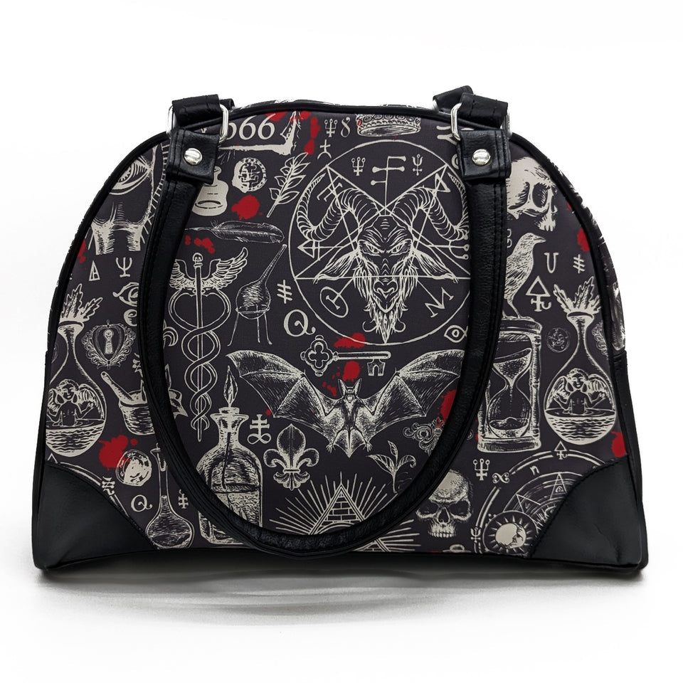 Occult Calling Bowler Style Purse