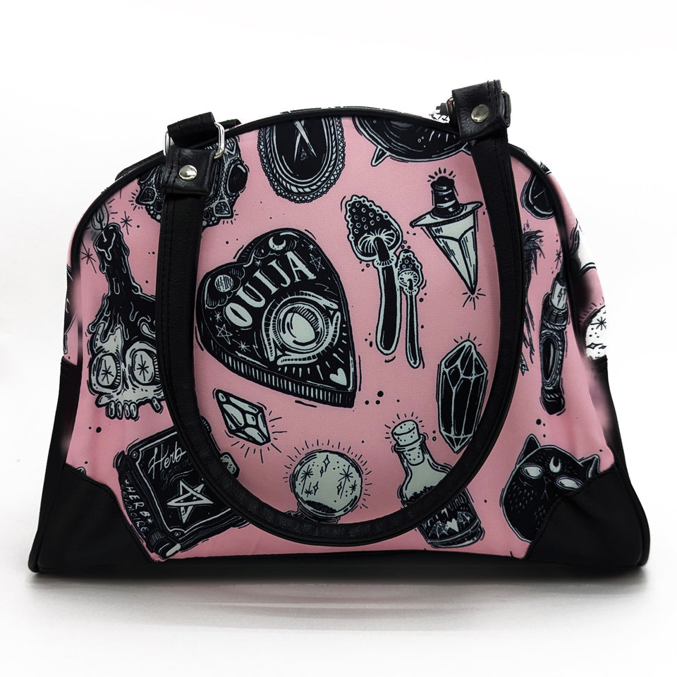 Spells and Ouijas Bowler Style Purse