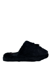 Load image into Gallery viewer, Kreepy Kozy Black Bat Slippers
