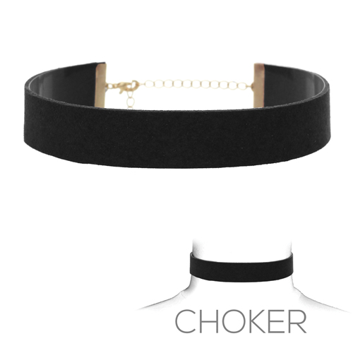 Suede Choker Necklace