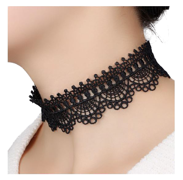 Simple Lace Choker Necklace