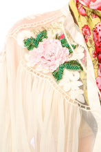 Load image into Gallery viewer, Amora Hand Embellished Chiffon Blouse
