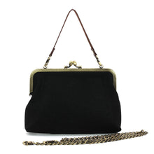 Load image into Gallery viewer, Bunnies Under The Mistletoe Kisslock Purse
