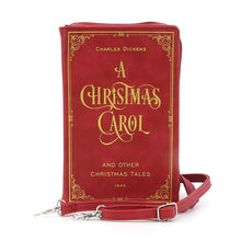 Load image into Gallery viewer, A Christmas Carol Book Crossbody Purse
