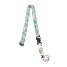 Load image into Gallery viewer, Cinnamoroll Snack Time Lanyard with Charm
