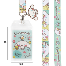 Load image into Gallery viewer, Cinnamoroll Snack Time Lanyard with Charm
